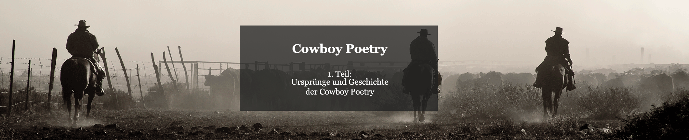 Cowboy Poetry