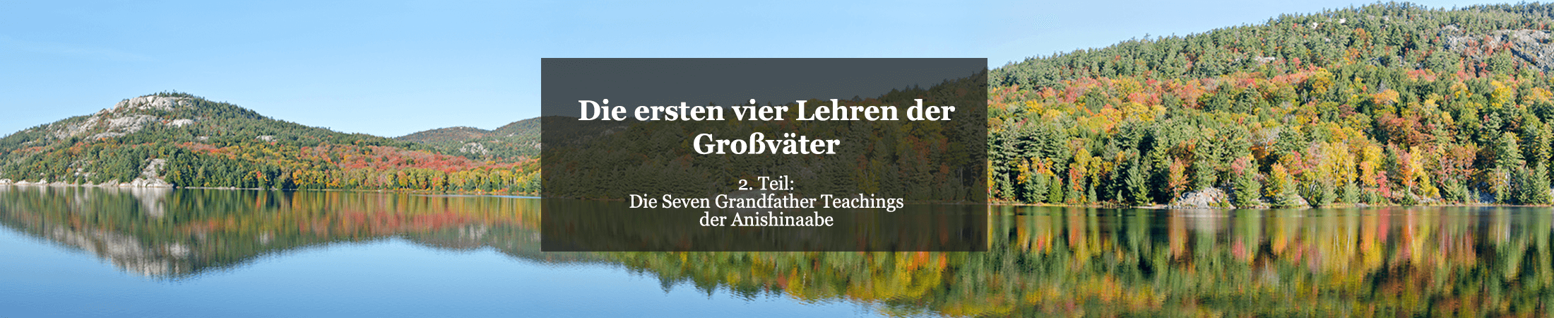 Lehren der Großväter