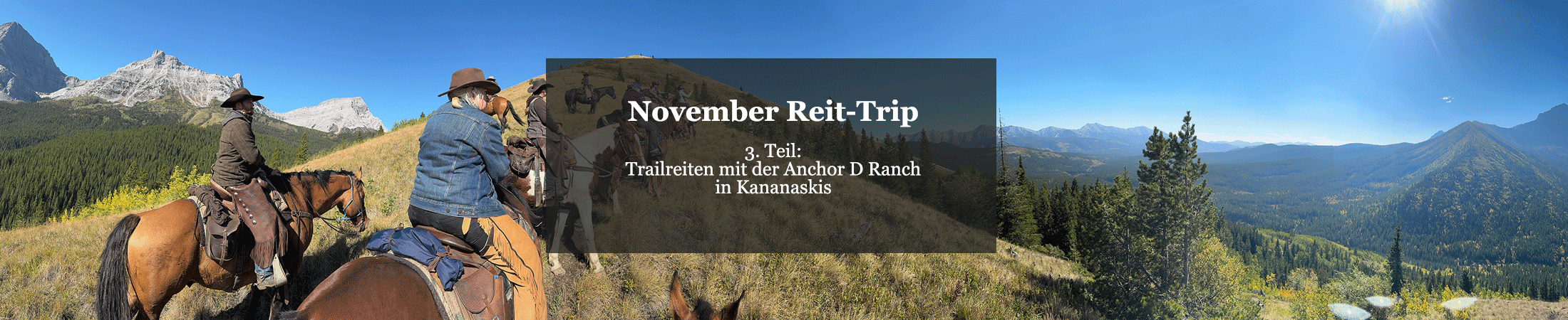 Trailreiten Kananaskis