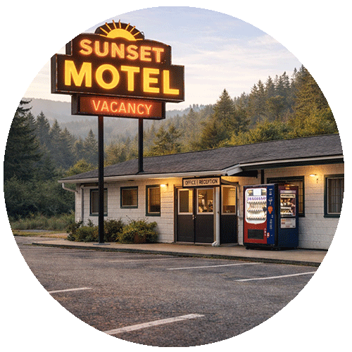 Sunset Motel - Crowsnest Crossing