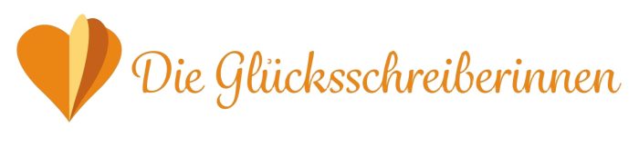 Die Glücksschreiberinnen - Schriftzug
